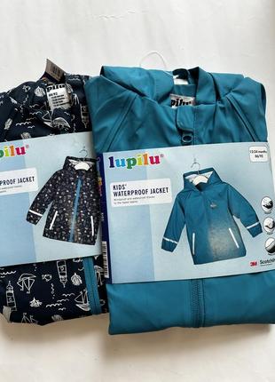 Куртка дождевик 86\92 98\104 110\116 122\128 lupilu штаны грязепруф брудопруф2 фото