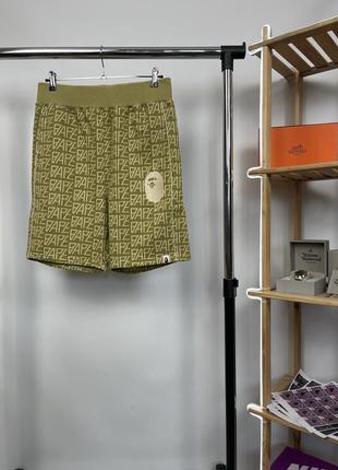 Bape «monogramm»  shorts | шорты бейп