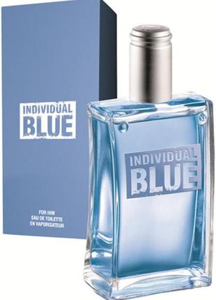 Туалетная вода мужская avon individual blue 100 мл