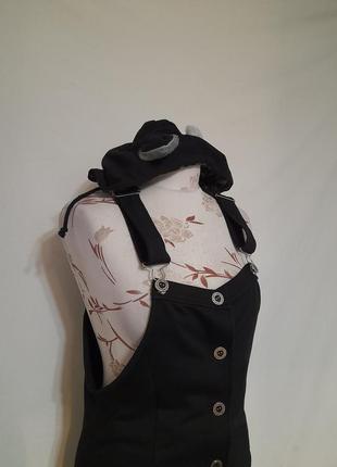 Сарафан з капюшоном з вушками в готичному стилі готика панк аніме емо4 фото