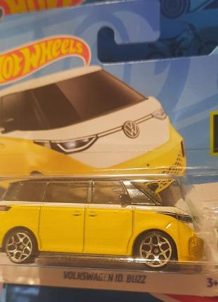 Hot wheels 2023 hw green speed volkswagen buzz 10/10 173/250 hkg51 вольксваген бус машинки колекційні хот вілс