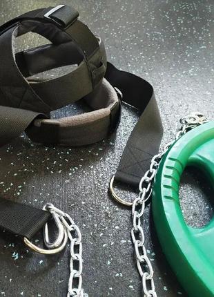 Упряжь для тренировки мышц шеи gemini gu-3906 топ