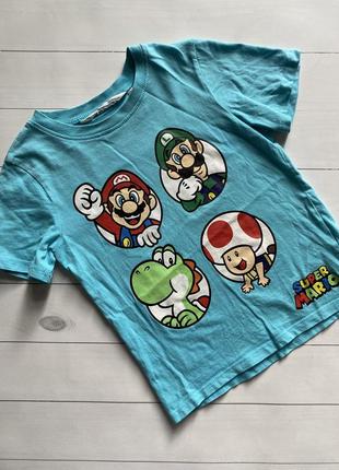 Футболка super mario h&m zara next