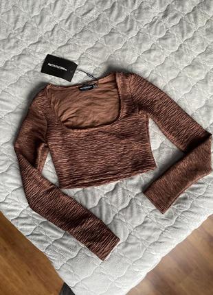 Топ женский prettylittlething