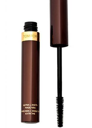 Тушь для ресниц для ультра удлинения tom ford ultra length mascara черная 12мл