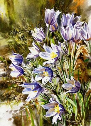 Набір алмазна мозаїка вишивка сон-трава сергій брандт на підрамнику повна 5d 30х40 189660