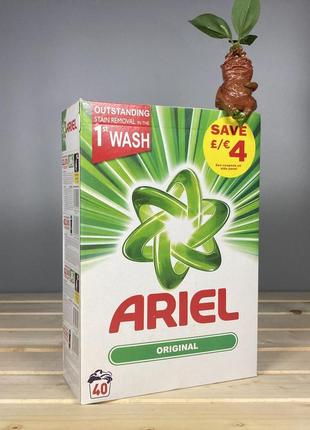 Стиральный порошок в картоне ariel original – 2.6 кг.