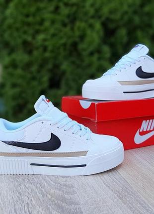 Женские кроссовки nike court legacy