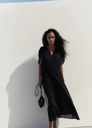 Свободное хлопковое платье h&m 1236862001