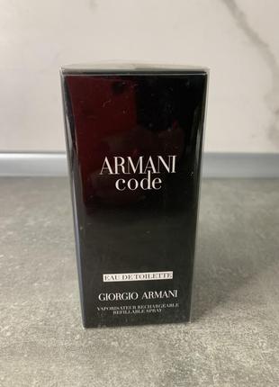 Giorgio armani code