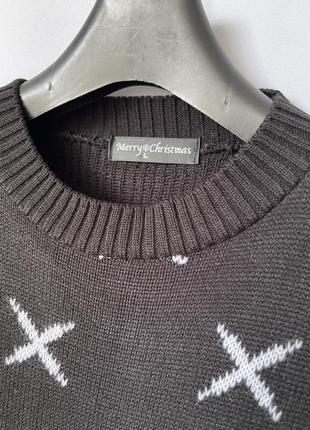 Свитер новогодний джемпер дарт вейдер звездные войны star wars darth wader черный...