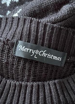 Свитер новогодний джемпер дарт вейдер звездные войны star wars darth wader черный...