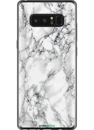 Чохол samsung samsung note 8 мармур білий "4480u-1020-8094", надійний захист на телефон