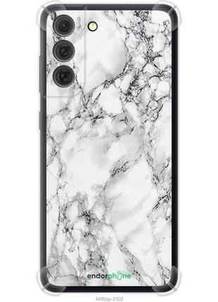 Чохол samsung galaxy s21 fe мармур білий "4480sp-2302-8094", надійний захист для мобільних телефонів