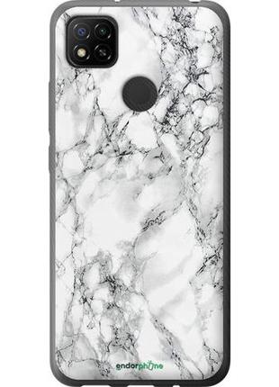 Чохол на space xiaomi redmi 9c transparent мармур білий "4480u-2035-8094", надійний захист на телефон
