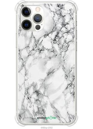 Чохол на iphone 12 pro мармур білий "4480sp-2052-8094", надійний захист для мобільних телефонів