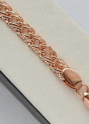 Браслет (медичне золото) довжина 21 см. ширина 6.4 мм.
