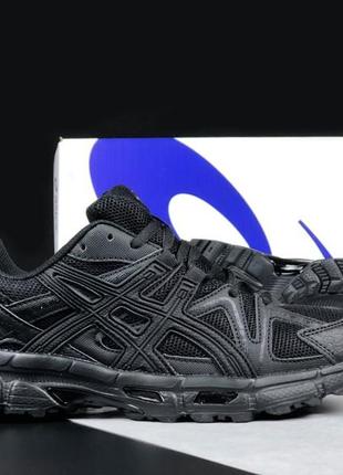 Чоловічі кросівки asics gel-kahana 8 black асікс чорного кольору