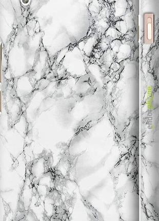 Чехол на oneplus x мрамор белый "4480m-385-8094", надежная защита для мобильных телефонов