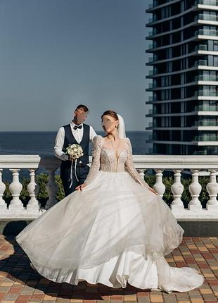 Необыкновенное свадебное платье бренда luce+sposa