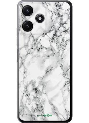 Чехол на xiaomi redmi 12 5g мрамор белый "4480u-3194-8094", надежная защита для мобильных телефонов