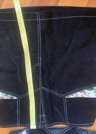 Костюм жіночий спідниця топ корсет вечірній бархатний новий брендовий2 фото