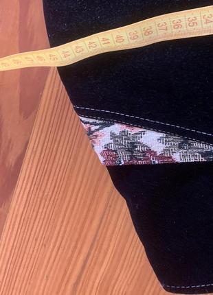 Костюм жіночий спідниця топ корсет вечірній бархатний новий брендовий4 фото