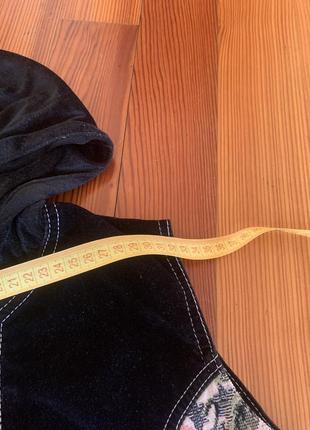 Костюм жіночий спідниця топ корсет вечірній бархатний новий брендовий9 фото