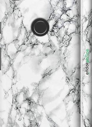Чехол на google pixel 2 мрамор белый "4480m-1075-8094", надежная защита для мобильных телефонов