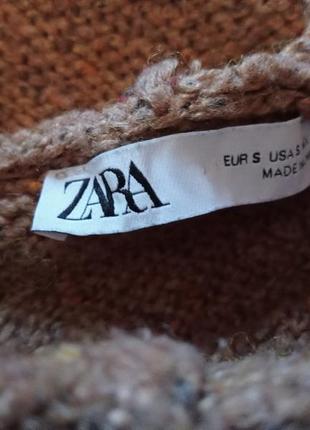 Вязаный жилет zara2 фото