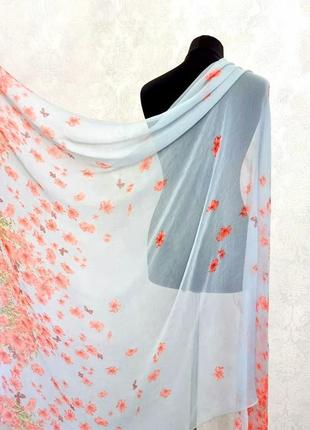 Платок парео шёлк шифон