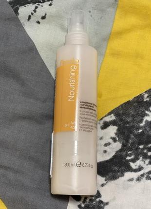 Двухфазный спрей для волос fanola nutri care bi-phase restructuring conditioner, 200 мл