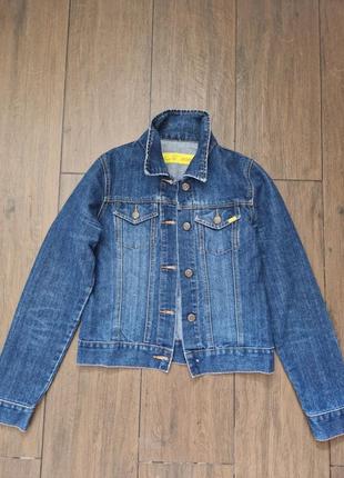 Джинсовый пиджак zara, s