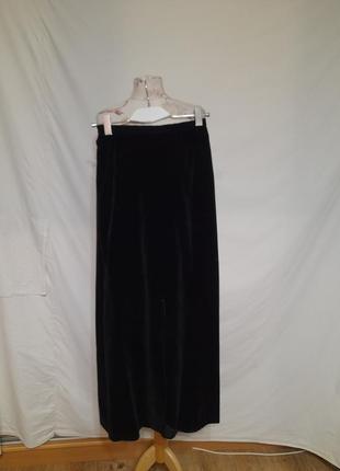 Бархатная длинная юбка в готическом стиле готика панк аниме