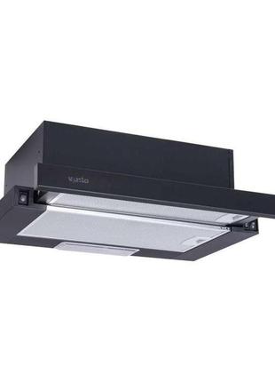 Вытяжка ventolux garda 50 bk (500) led - телескопическая на кухню. вытяжка кухонная. *скидка в описании.