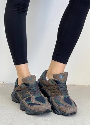 New balance 9060 black/brown 5