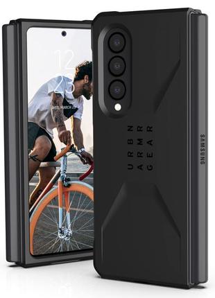 Чехол противоударный uag civilian 21319d114040 original для samsung galaxy z fold3 black