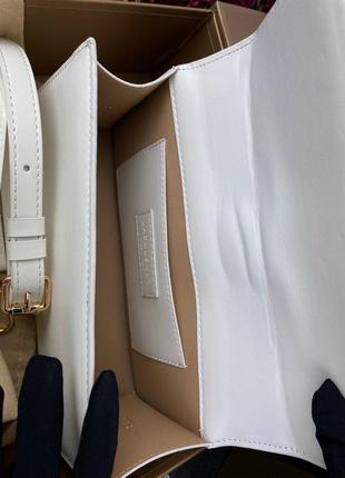 Сумка кросс боди premium 1;1 высочайшее качество jacquemus white4 фото