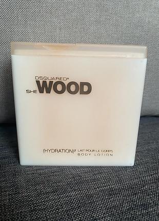 Dsquared2 she wood лосьйон для тіла 200 мл, без коробки, оригінал