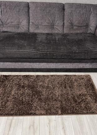 Ковер 1.6x2.3 м с высоким ворсом fantasy brown 12500/90
