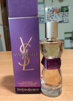 Yves saint laurent manifesto 50 мл. парфумована вода2 фото