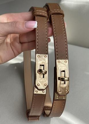 Женский ремень в стиле hermes kelly