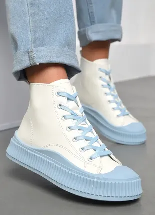 Кеды женские высокие polaris