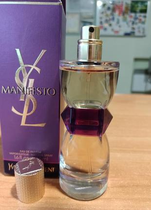 Yves saint laurent manifesto 50 мл. парфумована вода