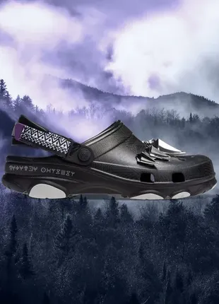 Клоги crocs all-terrain x black panther™ clog !