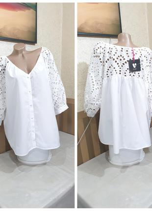 Шикарна батістова блуза. by very.