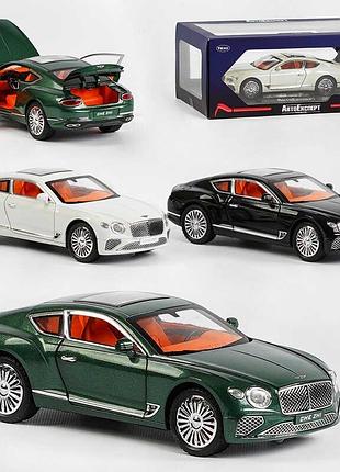 Машинка металопластик gt - 6370 (24/2) "авто експерт преміум", 3 кольори, 1:24, звук, світло, інерція,