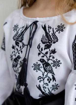 Вышиванка для девочки волшебная 116-140