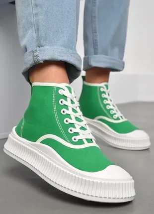 Кеды женские высокие polaris