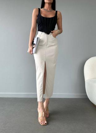 Юбка ( молоко, хаки, мокко)